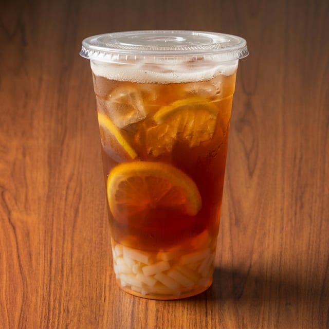Lychee Lemon Black Tea.